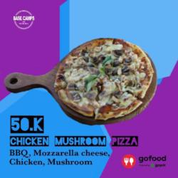 Chicken Mushroom Pizza