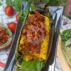 Nasi Bakar Oseng Sapi Spesial