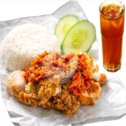 1 Paket Ayam Chiken Geprek Termurah  Minum