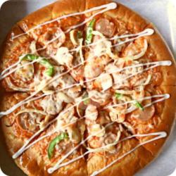 Sausage Mushroom Pizza 25 Cm