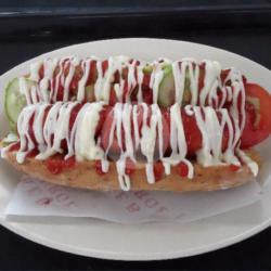 Hotdog Beef Sausage By Best Kebab And Potatoes