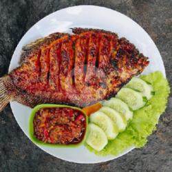 Ikan Nila Bakar/goreng Komplit