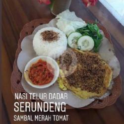 Nasi Telur Dadar Serundeng