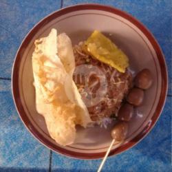 Nasi Pecel Telur Puyuh