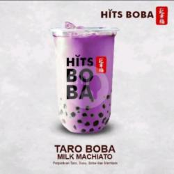 Taro Boba Milk Machiato