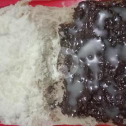 Roti Kadet Mpuk Coklat   Dancaw Putih  (susu)