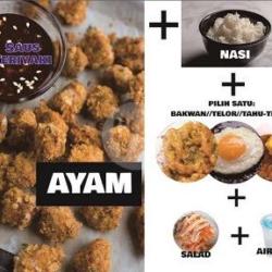 Paket Ayam Saus Teriyaki