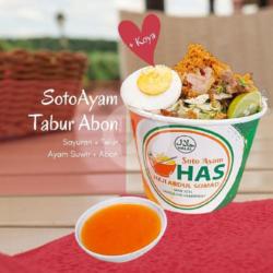 Soto Ayam Has Tabur Abon