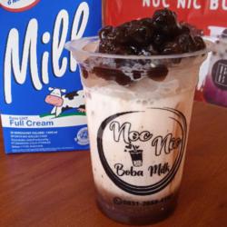 Boba Milk ( Coklat Hazelnut )