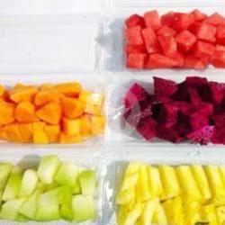 Buah Potong Mix 650ml ( Melon, Semangka, Nanas, Mangga, Pepaya)