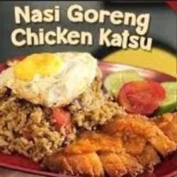 Nasi Goreng  Chiken Katsu  Telur