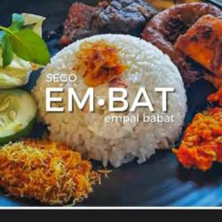 Sego Embat (empal Babat) Free Nutrisari Jeruk Nipis Jahe