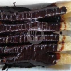 Banana Roll Toping Glaze Cokelat