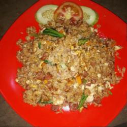 Nasi Goreng Beef Rolade