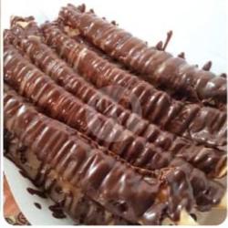 Banana Roll Lumer Coklat