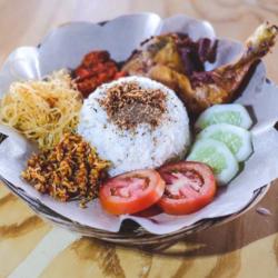 Nasi Gurih   Rendang