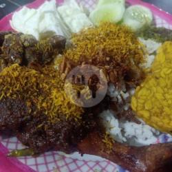 Nasi   Bebek Penyet Sambal Ijo