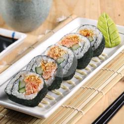 Sushi Crunchy Salmon Roll