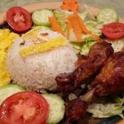 Ayam Kalasan Pentung  Nasi Kosong