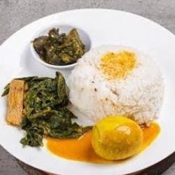 Nasi  Gulai Telur Bulat Set