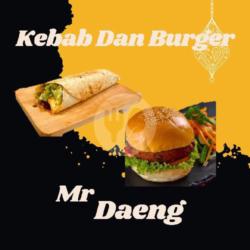 Kebab Sosis Telur   Burger Sosis Telur