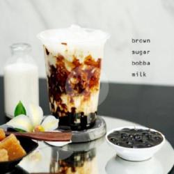 Sugar Boba Milk Vanilla Latte (small)