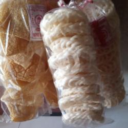 Krupuk Putih /coklat Isi 10