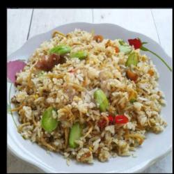 Paket Berdua Nasi Goreng Putih Free Es Teh