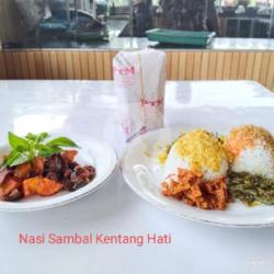 Nasi Sambel Kentang Hati