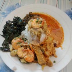 Nasi Udang Balado Kentang