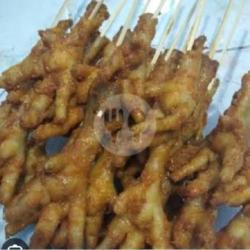 Sate Ceker Ayam Goreng