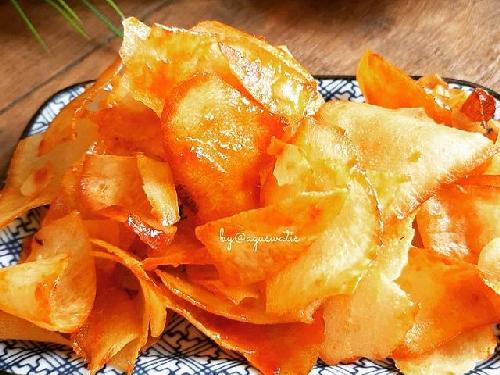 keripik pisang kepok savira