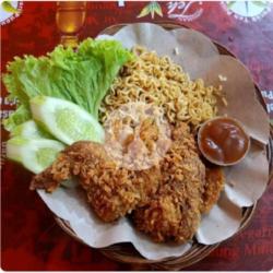 Paket Mie Ayam Geprek Saus Barbeque Spicy