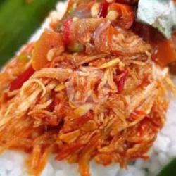 Nasi Kucing Ayam Suwir