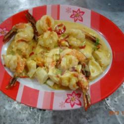 Udang Cah Telur Asin