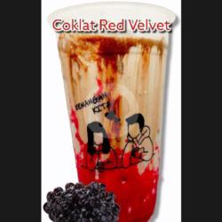 Coklat Boba Red Velvet