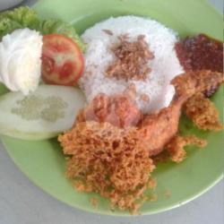 Pecel Ayam Kriuk-kriuk (dada)