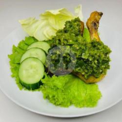 Ayam Penyet Sambel Ijo