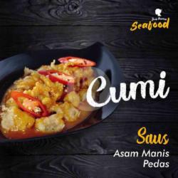 Cumi Saus Asam Manis Pedas