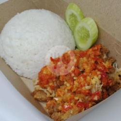 Chicken Karage Geprek Sambal Geprek