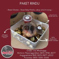 Paket Rindu Ayam Sori Roast Chicken   Roast Baby Potato