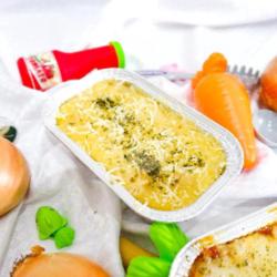 Cheesy Baked Macaroni Medium Size Cook By Cha