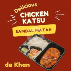 Chicken Katsu Matah   Nasi Putih