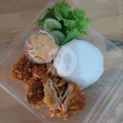 Paket Ayam Geprek Kriuk Paha Atas