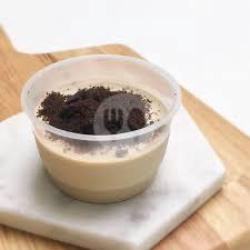 Japanese Milk Pudding   Oreo Crumble