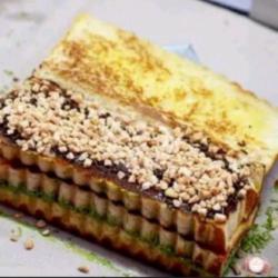 Roti Bakar Kacang Coklat Susu