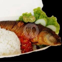 Nasi Ikan Bandeng Sambal Geprek