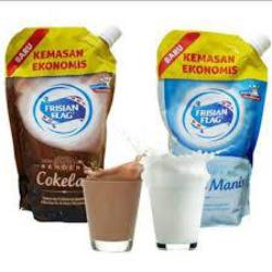 Es Susu Frisian Flag Coklat Putih