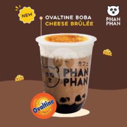 Ovaltine Boba Cheese Brulee