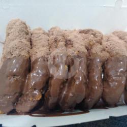 Pisang Pasir Coklat Milo